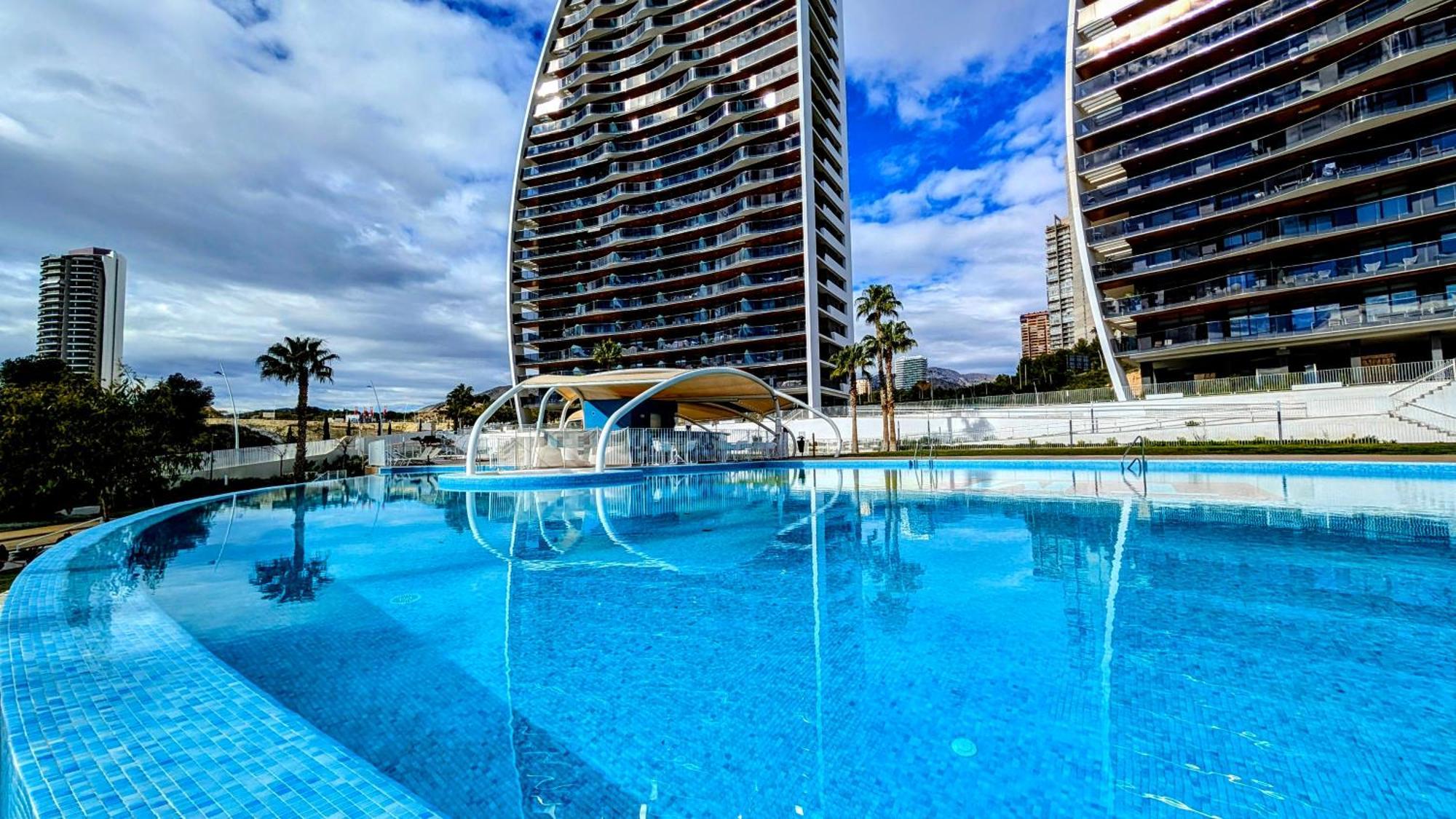Sunset Waves Relax Apartment Benidorm Kültér fotó